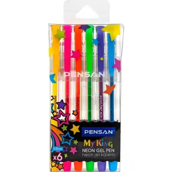 Pensan My King Neon Kalem Seti İncelemesi Renkli ve Dikkat Çekici Tasarımıyla Öne Çıkıyor