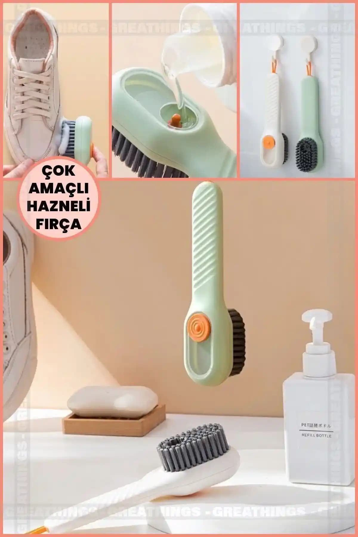 Pratik ve Çok Amaçlı Temizlik Fırçaları: Kullanım Kolaylığı ve Tasarım Seçenekleri