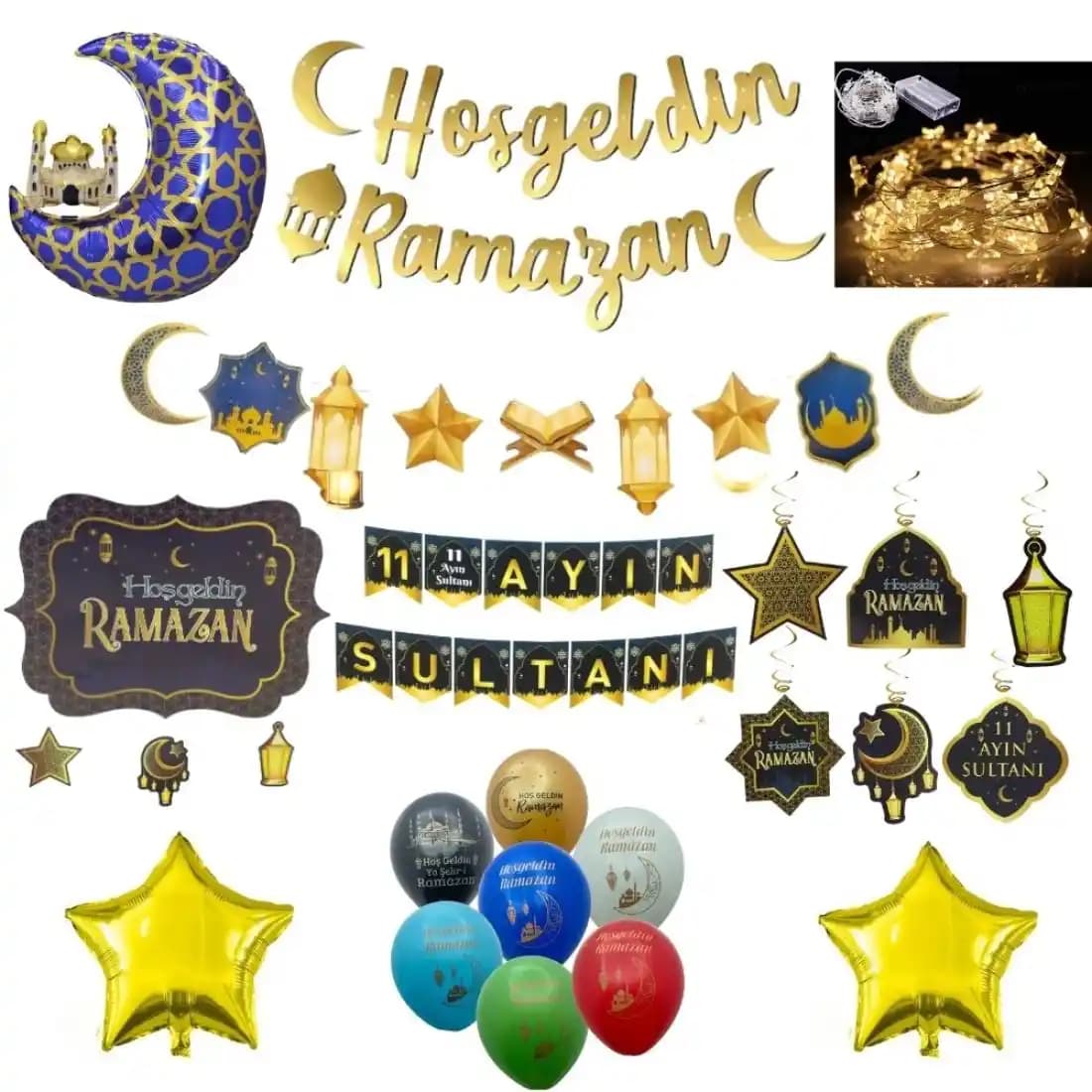 Ramazan İçin Tam Süsleme Setleri ile Evlerinizi Geleneksel ve Modern Şekilde Dekore Edin