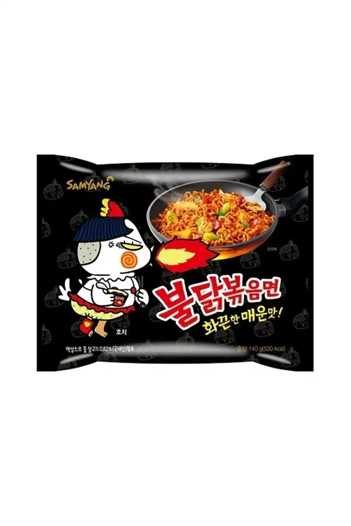 Samyang Buldak Orijinal Acılı Ramen Paketi: Baharatlı ve Hızlı Lezzet Deneyimi
