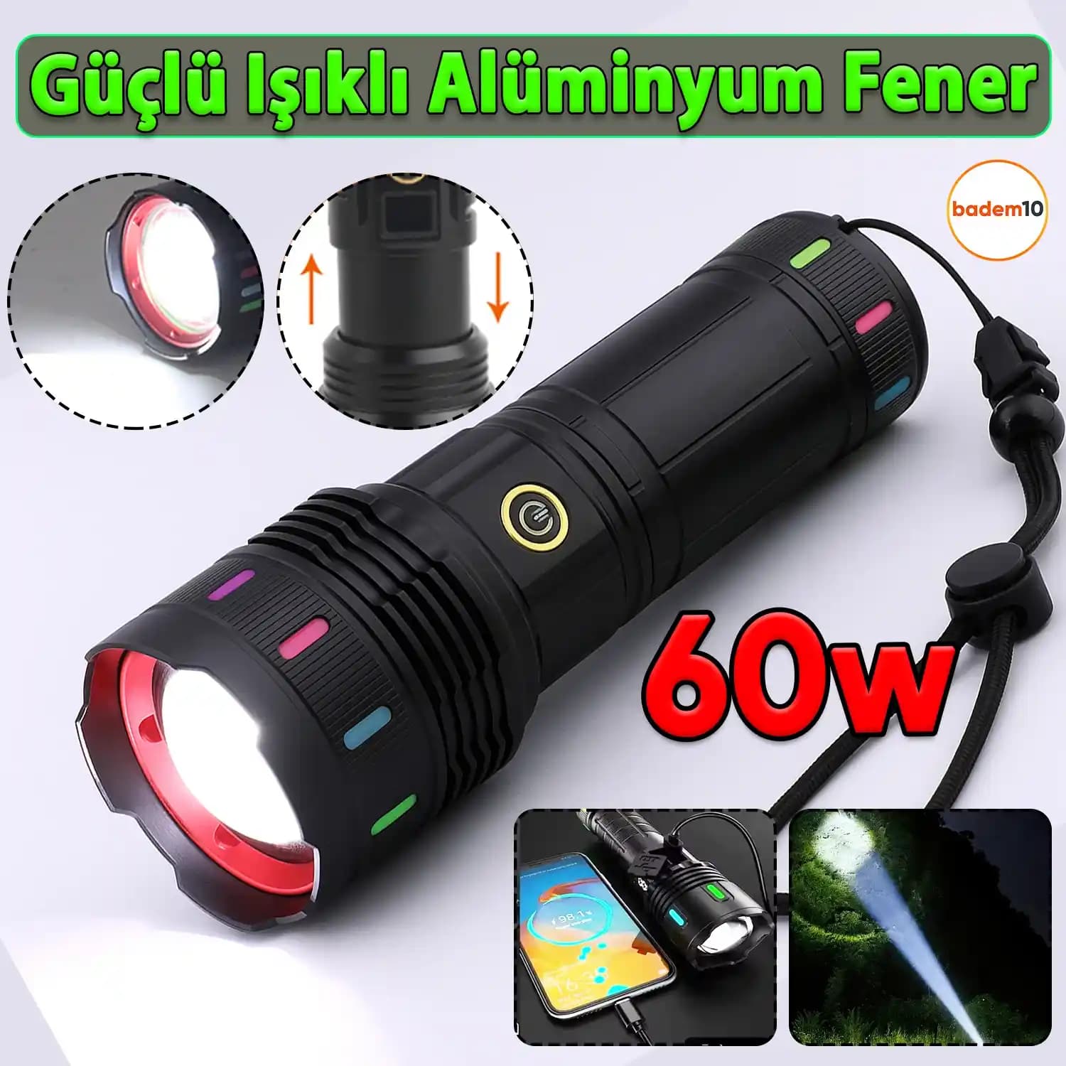 Su Geçirmez LED El Fenerleri: Dayanıklılık ve Çok Yönlü Kullanım Alanları