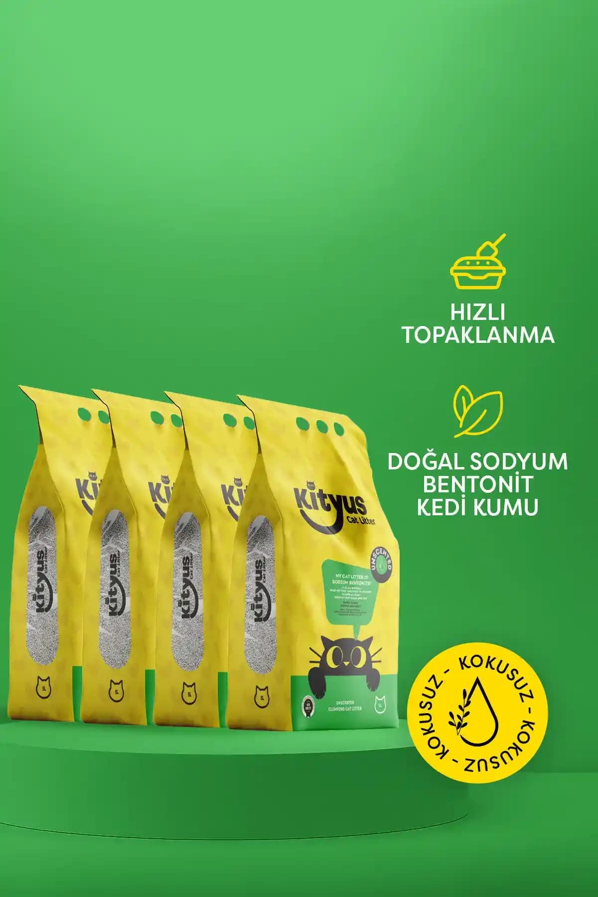 Tozsuz Kedi Kumu ve Hassas Kediler İçin Sağlık Avantajları Hakkında Bilgi