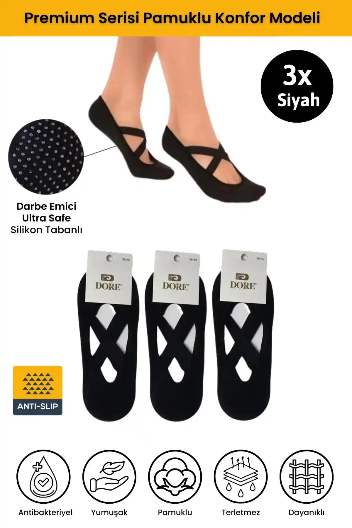Kadın Kaydırmaz Çorap Karşılaştırması: DORE ve UZARLAR Ürünlerinin Özellikleri ve Performansları
