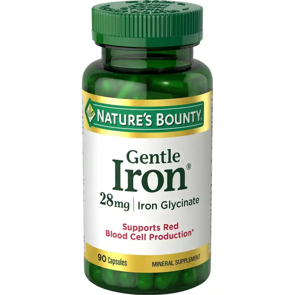 Nature's Bounty Gentle Iron ile Güvenilir Demir Takviyesi ve Sağlıklı Yaşam Destekleri