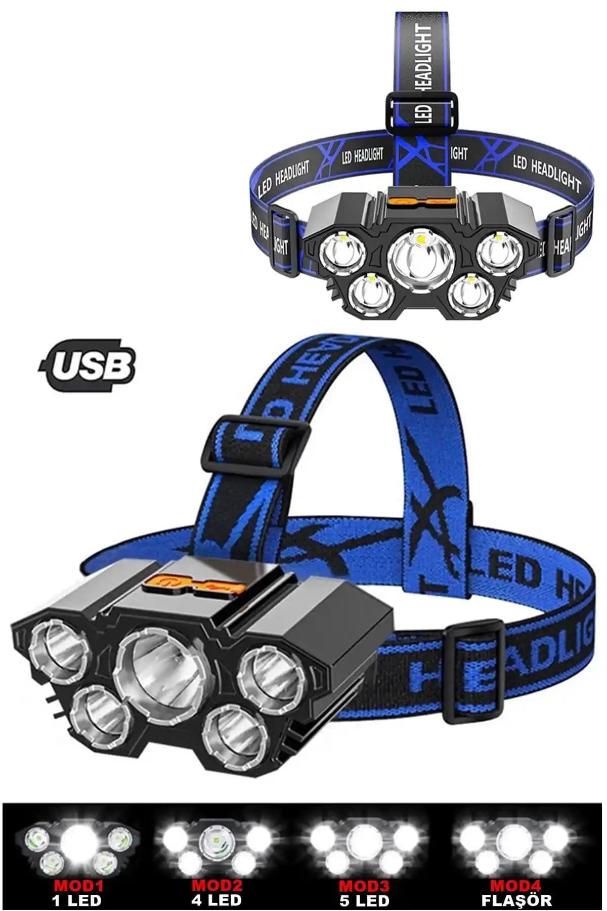 Yopigo 150W Led RC-21 ile Yopigo Ga-21 Kafa Lambası Karşılaştırması