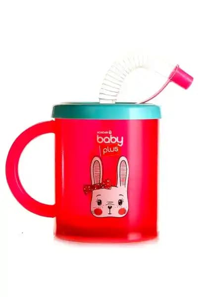 Baby Plus Desenli Pipetli Bardak 210CC: Ergonomik, Hijyenik ve Güvenli Çocuk Bardağı