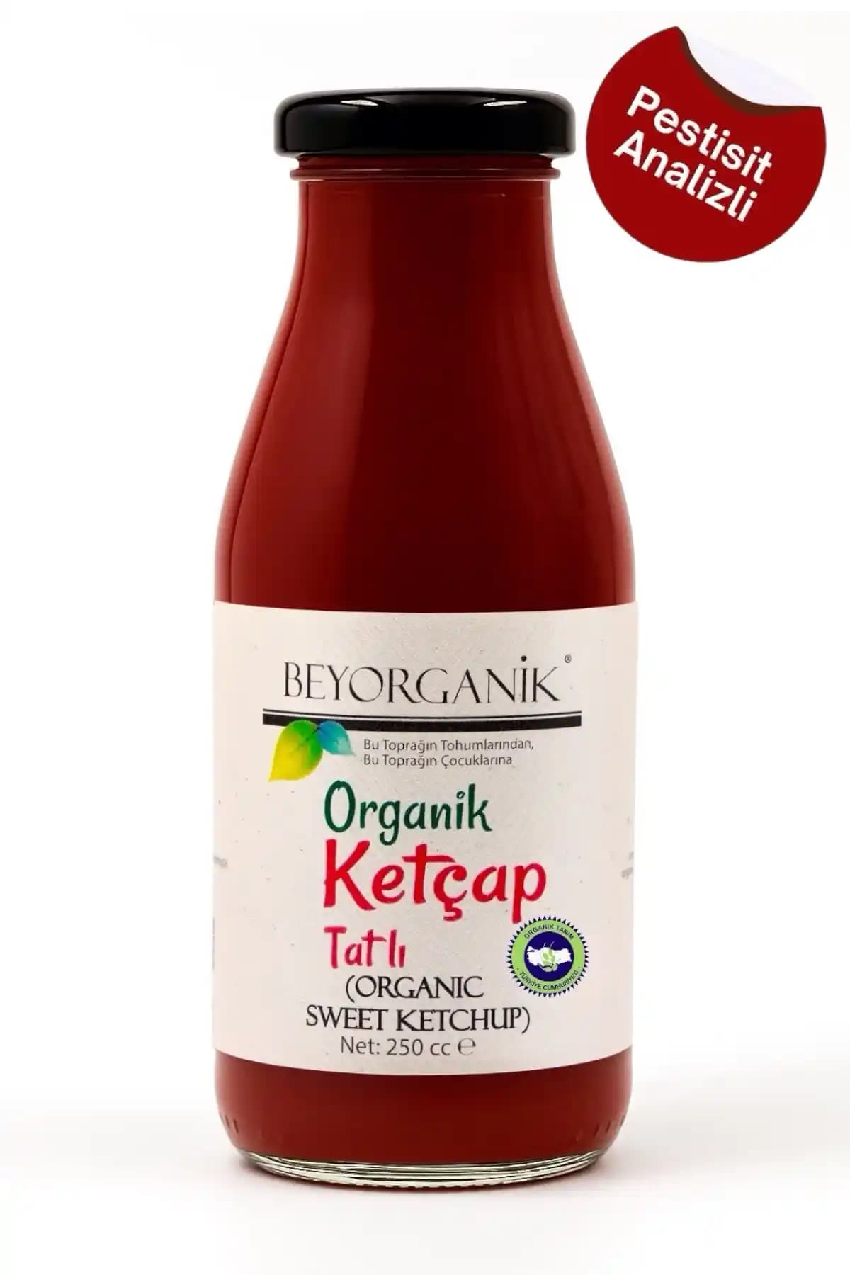 BEYORGANİK Organik Tatlı Ketçap 250cc: Doğal ve Sağlıklı Lezzet Dengesi