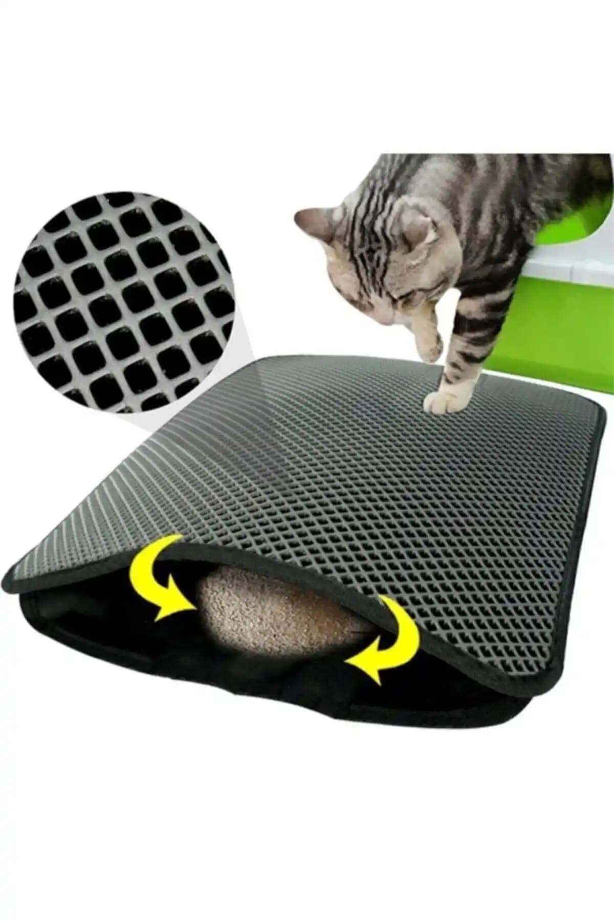 Genel Markalar Elekli Kedi Kum Paspası 40x60 cm Dayanıklı ve Fonksiyonel Tasarım