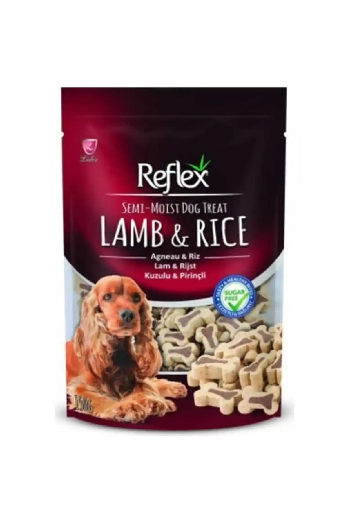 Reflex Lamb & Rice Kuzu Pirinç Ödül Maması 150 Gr - Lezzetli ve Besleyici Evcil Hayvan Ödülü