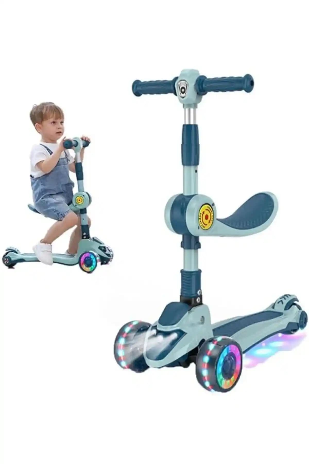 Çocuklar İçin Işıklı ve Fonksiyonel Scooterlar: Güvenlik ve Eğlence Bir Arada