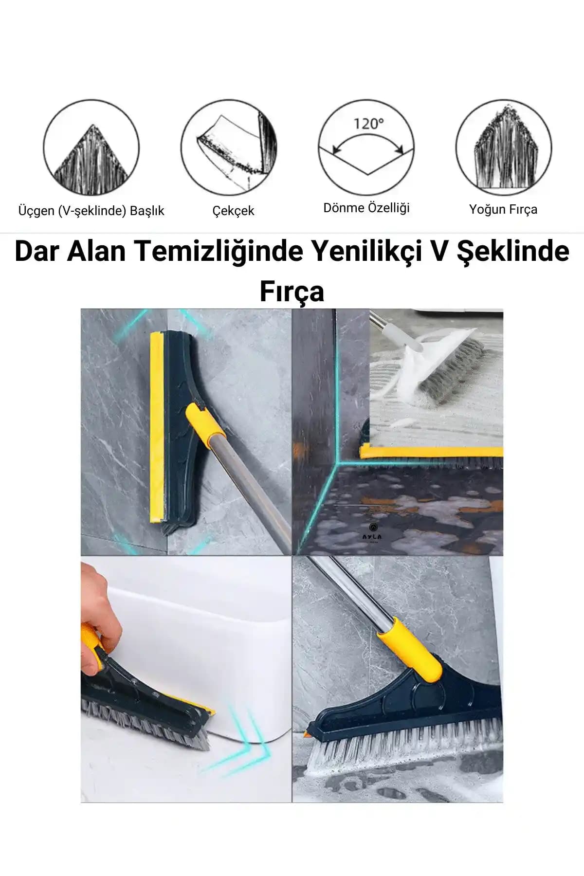 Çok Amaçlı Dayanıklı Temizlik Fırçası: Ev Temizliğinde Güçlü ve Uzun Ömürlü Çözüm