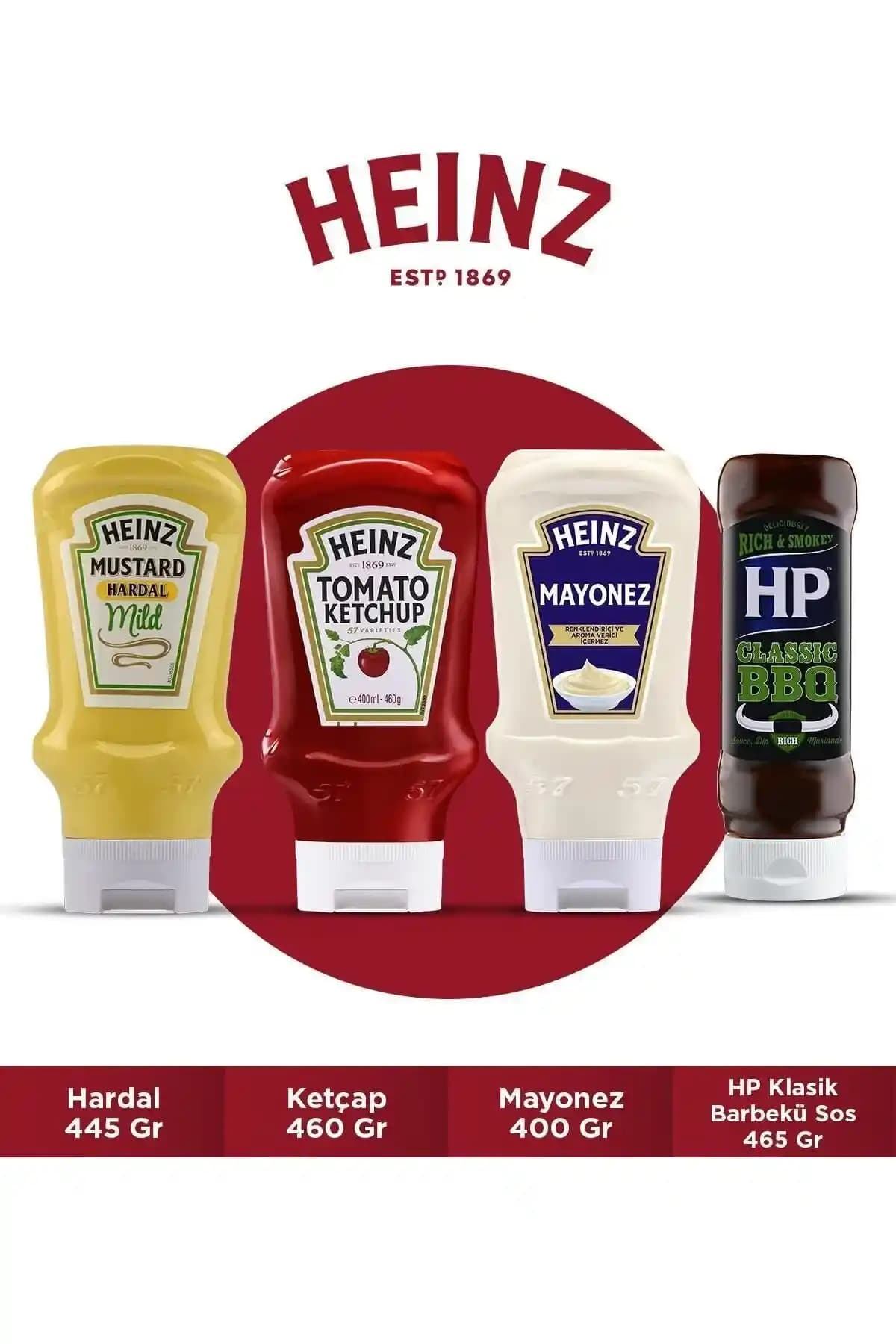 Heinz Ketçap Sos Çeşitleri ve Özellikleri Geniş Ürün Yelpazesiyle Sunuluyor