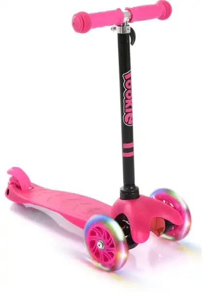 Furkan Toys Cool Wheels ve Rookie Pembe Işıklı Scooter Karşılaştırması 2