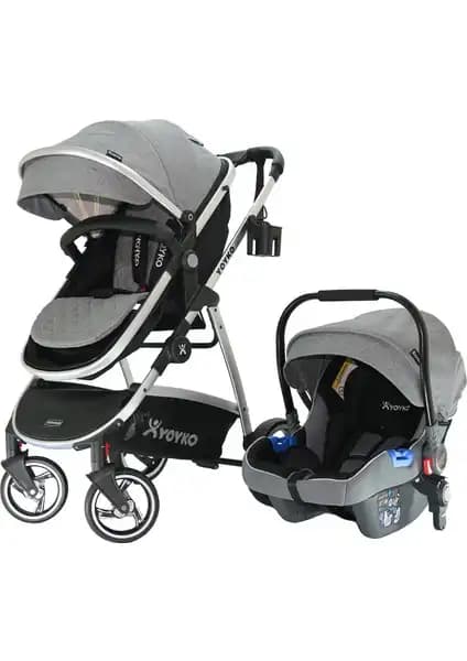 Huggy Revo 5 In 1 ve Yoyko City Seyahat Sistem Bebek Arabası Karşılaştırması 2