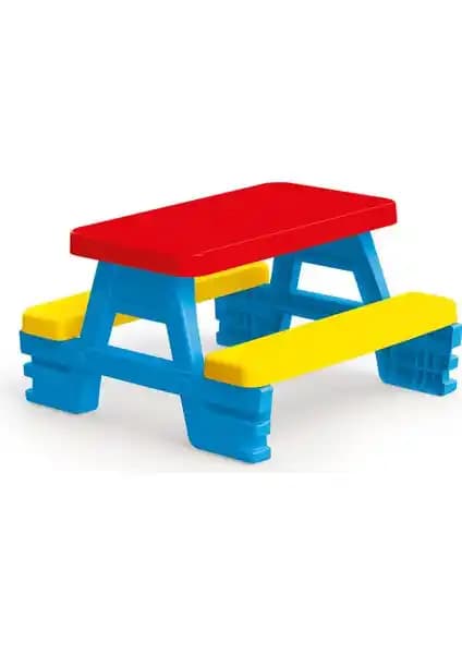 Dolu 3008 Piknik Masası Çocuklar İçin Dayanıklı ve Renkli Kullanışlı Mobilya