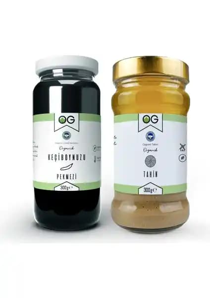 Organik Keçiboynuzu Pekmezi ve Tahin: Doğal ve Besleyici Sağlıklı Gıda Seçenekleri