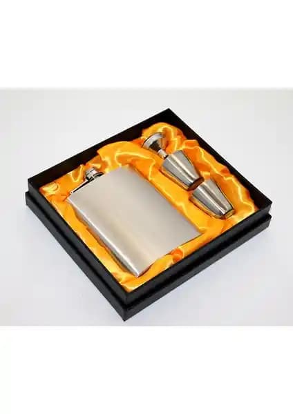 Paslanmaz Çelik 2 Shot Bardaklı Matara Seti: Dayanıklı ve Şık Outdoor İçerik Çözümü